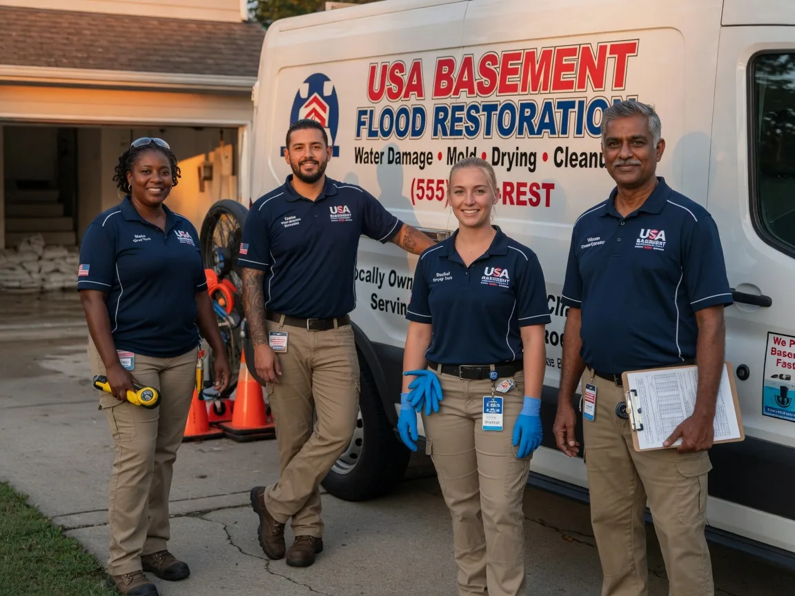 Basement Flood Cleanup company in Endeavor, WI